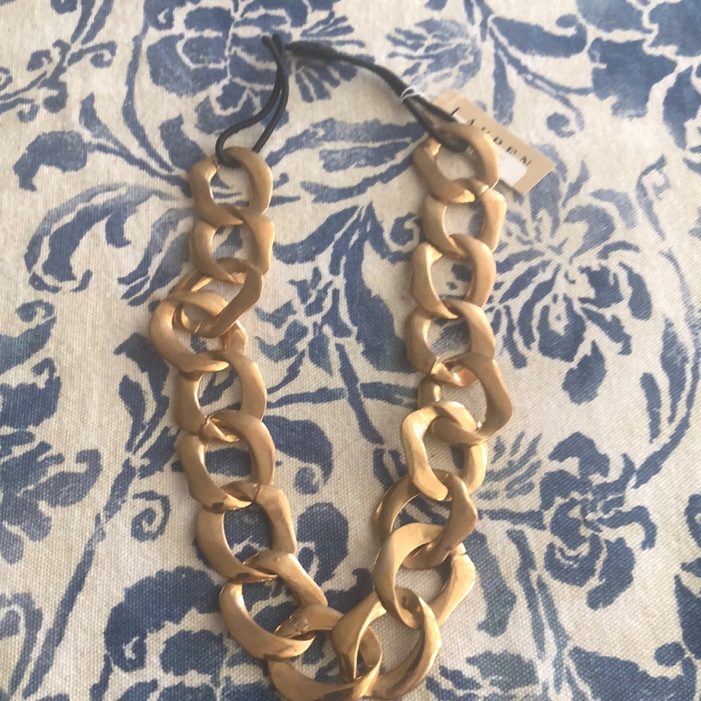 Lauren Ralph Lauren Gold Twisted Rope Necklace